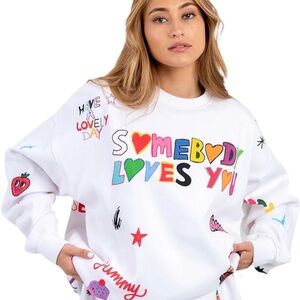 The Mayfair group collab x @icecreamcolour somebody loves you legacy crewneck
